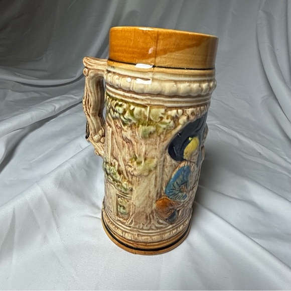 Vintage Japan made Ceramic Beer Stein‎ with Castle Design - Picture 7 of 7